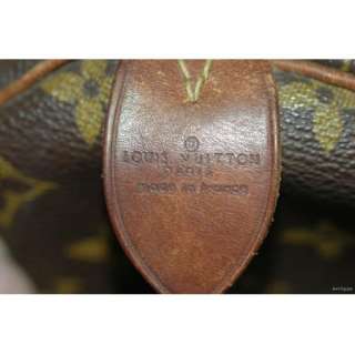 Authentic Louis Vuitton Speedy 30 Vintage w/Eclair Zipper  