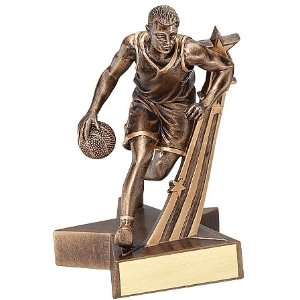  Superstars in Action Basketball Trophy