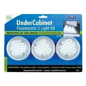   9 Watt 3 Pack Fluorescent Under Cabinet Light