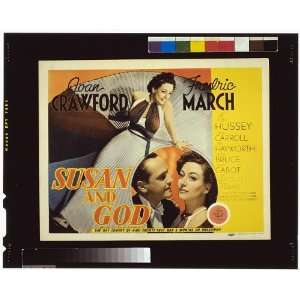   Susan,God,Joan Crawford,Fredric March,1940,Loby Card