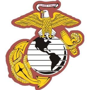  US Marine Corps Eagle Globe and Anchor Decal Sticker 5.5 