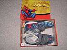 Buster Brown Spiderman Super Hero Lightup SHOES Boys Size 5