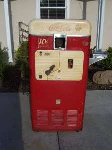   33 Coca Cola Machine Complete Original Unrestored Vendo 27 Coke  
