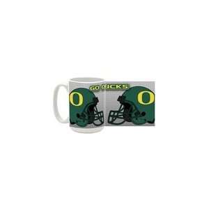 Oregon Ducks (Ducks Football) 15oz Ceramic Mug  Sports 