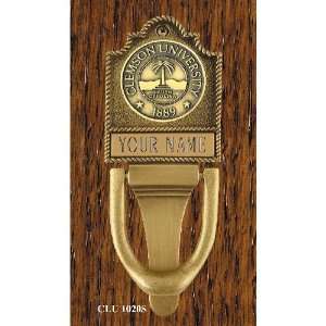 Monogram Club Clemson Tigers Personalized Brass Door Knocker  