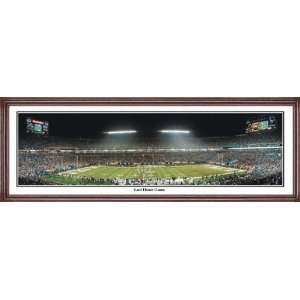  Miami Dolphins   Last Home Game   Framed Panoramic Print 