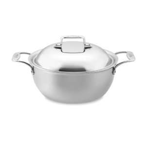  All clad 5.5 Qt Brushed Stainless Nonstick Dutch Oven 