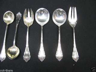 DURGIN MADAME ROYALE STERLING   6 PIECES    