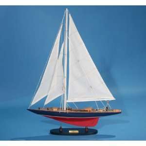 Rainbow 26 Fully Assembled Sailboat Yacht Model Replica Wooden 