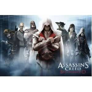  Assassins Creed Brotherhood XBOX PS3 Video Game Poster 24 