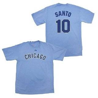 Chicago Cubs Ron Santo Big and Tall Jersey T Shirt