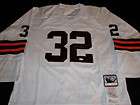 OTTO GRAHAM, JIM BROWN auto jersey   NFL Certified   FIRST 500 made in 