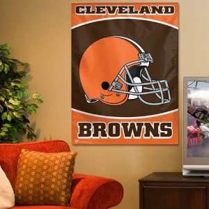  NFL Cleveland Browns 27 x 37 Vertical Banner Flag 