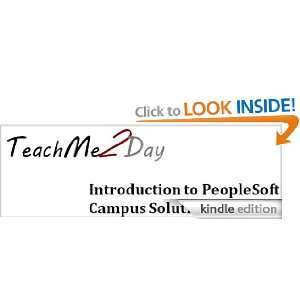 TeachMe PeopleSoft Campus Solutions 9.0 (Introduction to PeopleSoft 