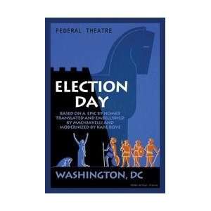 Election Day 20x30 poster 
