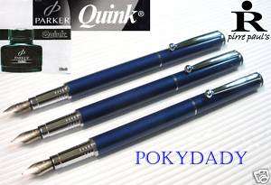 FREE SHIP3 Pirre Pauls fountain pen Parker ink black B  