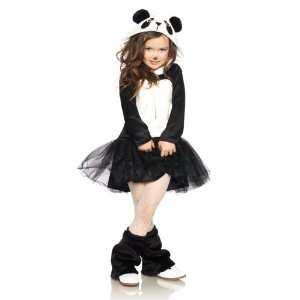  Girls Costume, Pretty Panda, Features Zip up Petticoat 