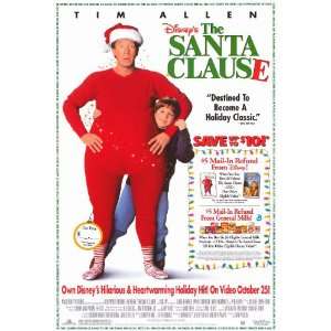  The Santa Clause Movie Poster (27 x 40 Inches   69cm x 