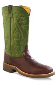 MENS OLD WEST SQUARE TOE COWBOY BOOTS 10.5 10 1/2 D NWT  