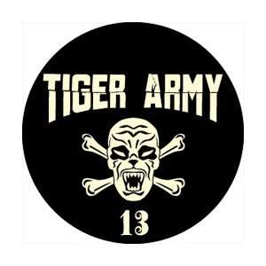  Tiger Army Skull Button B 4357 Toys & Games