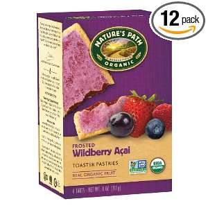   Toaster Pastries, Frosted Wildberry Acai, 6 Count Boxes (Pack of 12