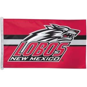  New Mexico Lobos 3x5 College Flag 