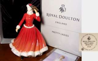 Royal Doulton Pretty Ladies WINTER FUN HN 5258   NEW!  