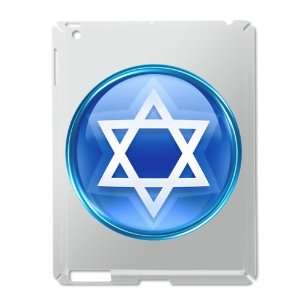  iPad 2 Case Silver of Blue Star of David Jewish 