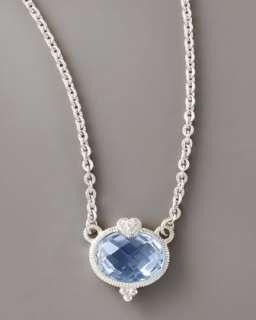 Blue Pendant Necklace  