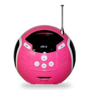  HR 5 U disk Cartoon Mini  Subwoofer Player with Recording 