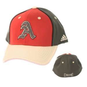  Arkansas Razorbacks Tri Color Flex Fit Baseball Hat 