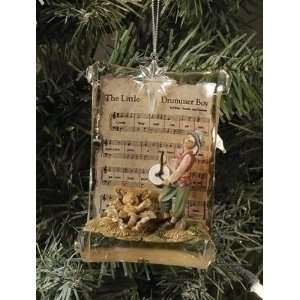 Fontanini Drummer Boy Music Scroll Christmas Nativity Ornament #56322