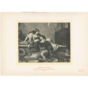  Romeo and Juliet   Vintage Shakespeare Print Everything 