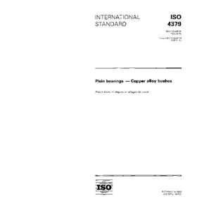   1993, Plain bearings   Copper alloy bushes ISO TC 123/SC 3 Books