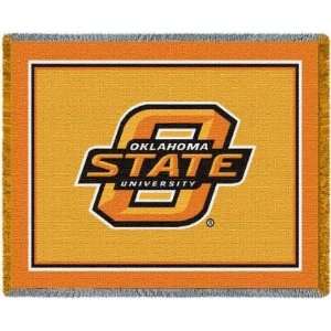  Oklahoma State University Logo Throw 69 x 48