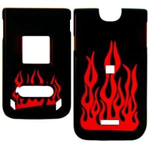 Red Fire   Samsung SPH A900 Cover Faceplates   Hard Protective Case