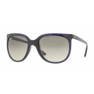 Ray Ban RB4126 Cats 1000 Sunglasses   806/32 Blue / Violet Glitter 