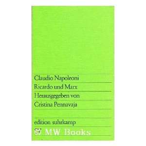   ; 702) (German Edition) (9783518007020) Claudio Napoleoni Books