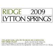 Ridge Lytton Springs Zinfandel (375ML half bottle) 2009 