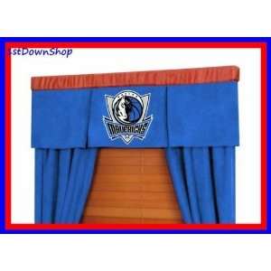   Mavericks MVP Window Valance & 63in Drapes/Curtains