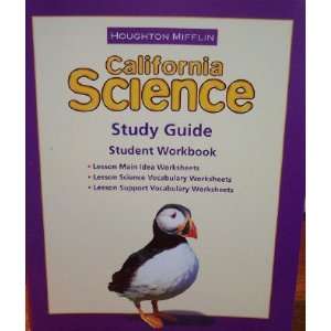  Science Study Guide Consumable Level 3 Houghton Mifflin 