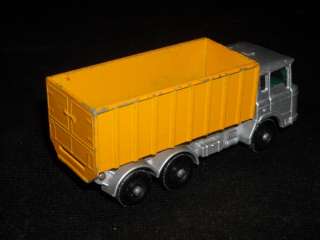 Vintage Lesney Matchbox No.47 Tipper Container Truck  