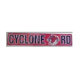  Cyclone Rd. Road Iowa State Street Signs Parking Signs 
