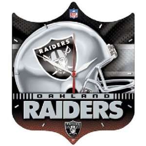   : OAKLAND RAIDERS OFFICIAL 11X13 NFL WALL CLOCK: Sports & Outdoors