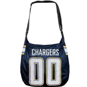  SAN DIEGO CHARGERS NFL MVP VETERAN JERSEY TOTE BAG PURSE 