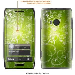   Decal Skin STICKER for Nokia X7 case cover X7 378 Electronics
