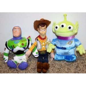  Disney Toy Story Plush Beanie Doll Lot of 12 Woody, 10 