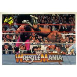   Wrestling Card #72  Bret Hart vs. Bad News Brown (WrestleMania IV