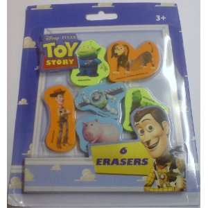  Disney Pixar Toy Story 6 Erasers Set Toys & Games