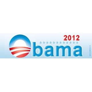 Obama 2012 Magnetic Bumper Sticker  Pro Obama